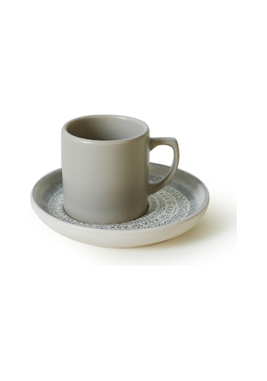 Keramika Stone Kahve Takımı 12 Parça 6 Kişilik 21426