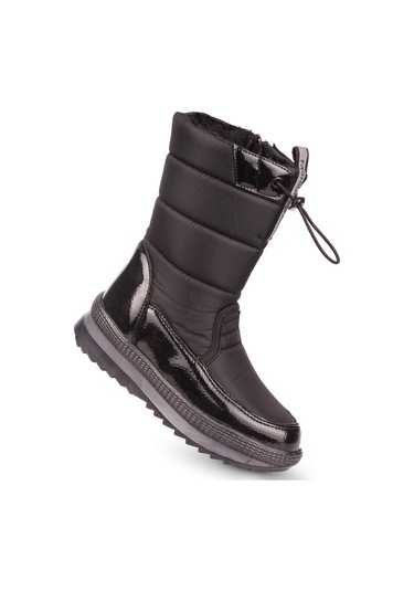 Kaptan Junior Kız Çocuk Botu İçi Kürklü Fgmk 5840 Siyah