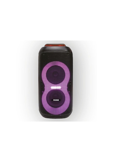 Rose Hp-2150 Partybox Kablosuz El Mikrofonlu Sarjlı Bluetooth Dual 6.5 Hoparlör