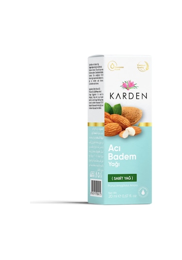 Karden Acı Badem Yağı 20 ML