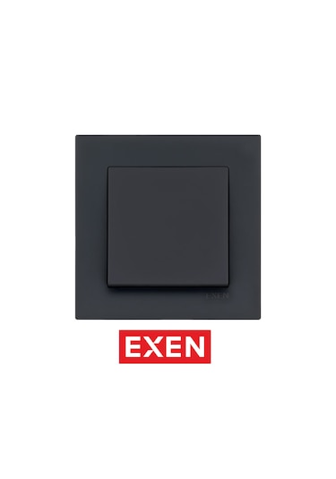Exen Füme Anahtar Mekanizma+ Çerçeve 5adet ANAHTAR