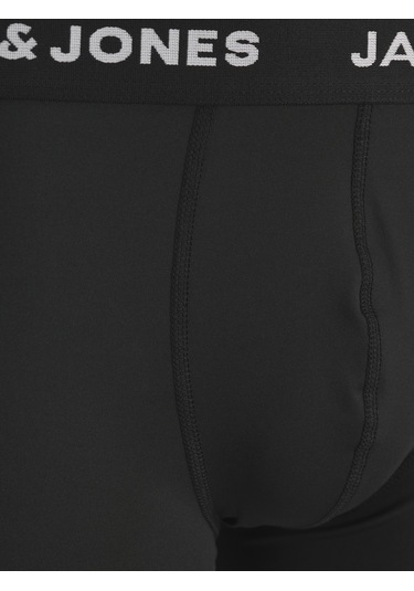 Erkek Mikrofiber 3'lü Boxer Paketi - Base - 12204876 Black