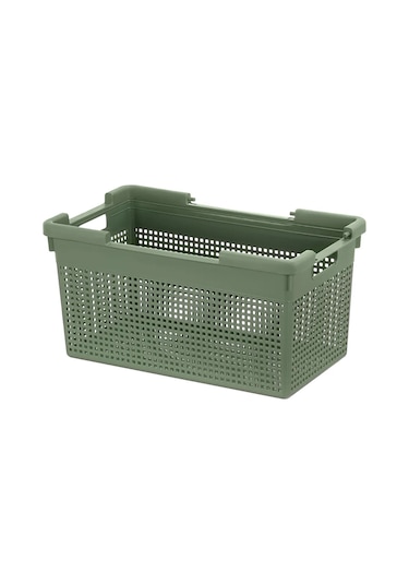 El Casa Kapaklı "loft" Depolama Kutusu, 21 Litre 306034539 Yeşil