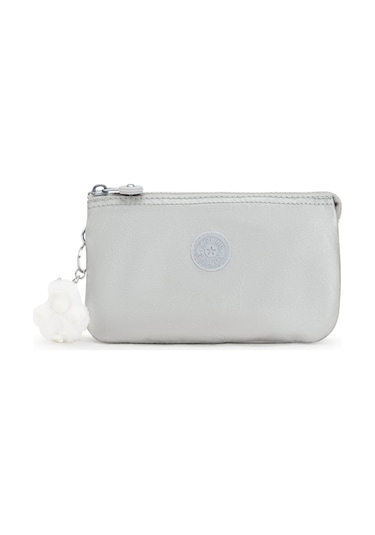 Kipling Kıplıng Creativity L Büyük Boy Cüzdan Gri New Brıght Met Gri