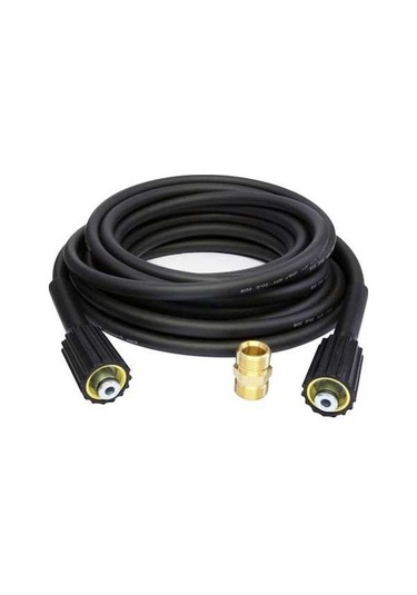 Pazly 10 Metre Yüksek Basınçlı Pvc Hortum, M22 Bağlantılı, 180 Bar