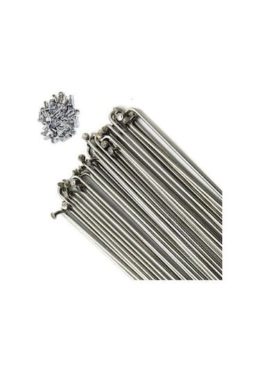 26 Jant Bisiklet Jant Teli 36 Adet + Başlık 262 Mm