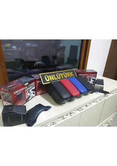 Her Araca Uygun Sürgülü - Bardaklı Oto Kolçak - Kol Dayama