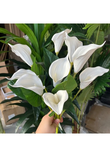 Konak Züccaciye Gala Demet Islak Dokulu Beyaz