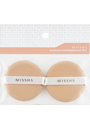Missha Tension Pact Puff Büyük Boy Makyaj Pufu 2 Adet