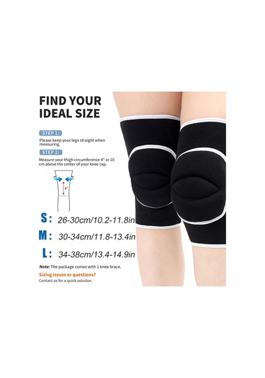 Dansçılar İçin 1 Çift Spor Diz Pedleri, Voleybol Futbol Dans Çok Renkli