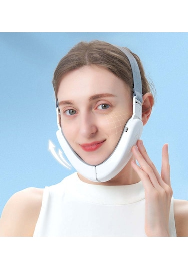 Youtek Elektrikli V-yüz Şekillendirici Masaj Aleti - Çene Ve Yüz Sıkılaştırma Cihazı