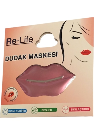 Relife Dudak Maskesi Çatlamış Ve Kurumuş Dudaklar Bakım Peeling Maske