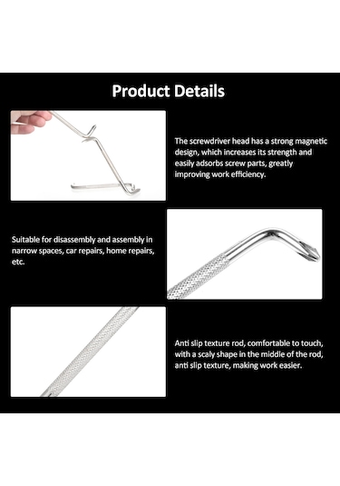 Singree Çelik Ve Pp Malzemeli 5'li Vidalama Takımı - Ph Ve Sl Uçlu, Saklama Kutusu Dahil