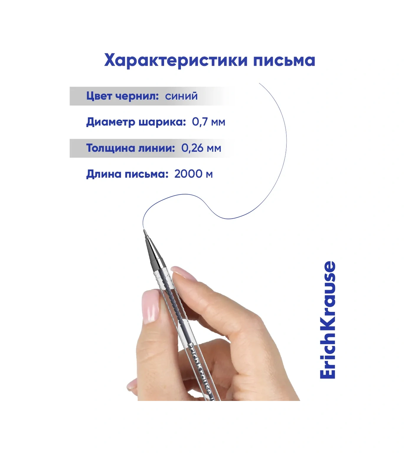 Erichkrause Siyah Tükenmez Kalemler 3 Adet, Okul Öğrencileri İç 197505262 Mavi