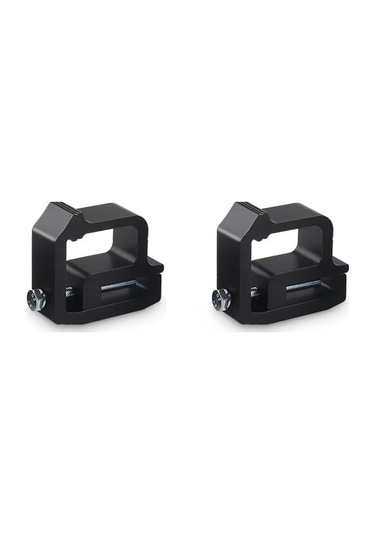 Ranyeek Tır Kapakları İçin Alüminyum Montaj Klipsleri - Siyah, 2 Adet, Sağlam Sabitleme Aracı