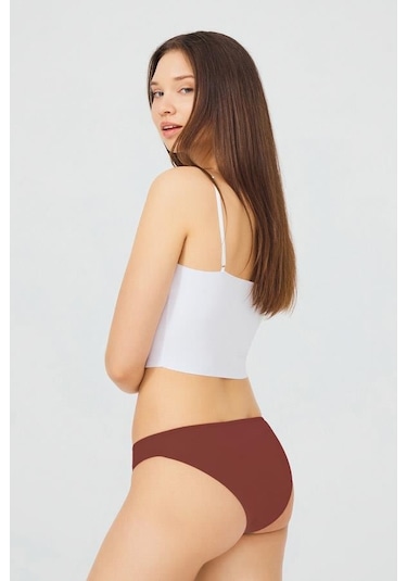 Cottonhill Pamuklu Kadın Bikini Külot 5'li Paket-2 Çok Renkli 2