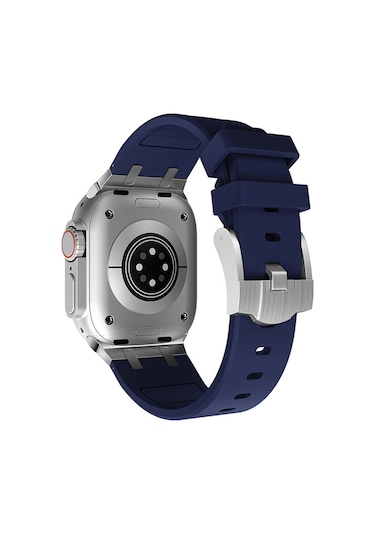 Watch Ultra 49mm Uyumlu Krd-89 Uyumlu Effx Kordon-turuncu