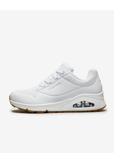 Skechers Uno  - Stand On Air Kadın Beyaz Sneakers 73690 Wht Beyaz