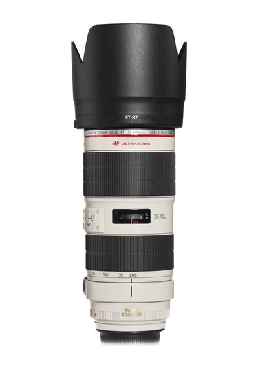 Canon EF 70-200 MM f/2.8L IS II USM Lens için ET-87 Parasoley