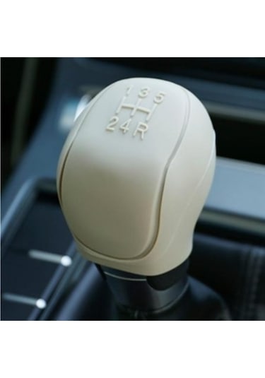 Silikon Manuel Bej Vites Topuzu Kılıfı Düz Vites İleri 5 Vites Diğer