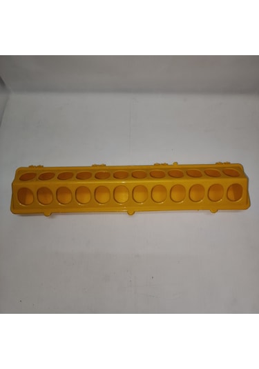 Civciv Bıldırcın Kuş Tavuk Plastik Yemlik 50 CM
