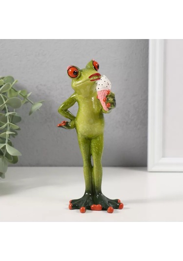 Simalend Dondurmacı Kurbağa Figürü 243962192