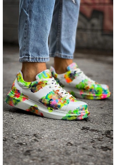 Ch254 - Cbt Pittura Erkek Ayakkabı 550 Colorfull Çok Renkli Ch254 - Cbt Pittura Erkek Ayakkabı 550 Colorfull Çok Renkli