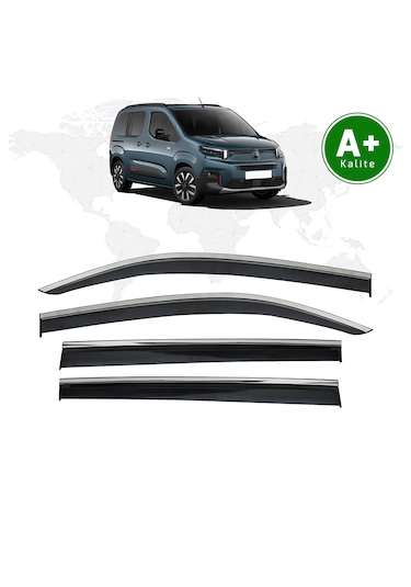Citroen Berlingo Kromlu Cam Rüzgarlığı 2024 Model Ve Sonrası