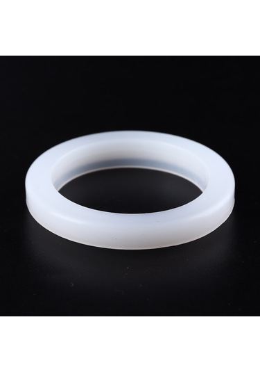 Kangvka Breville 450/870/878/880 Uyumlu 54mm Kahve Makinesi Filtre Başı Silikon O-ringi - 2 Adet Yemek Kalitesi Sarımsı Bej