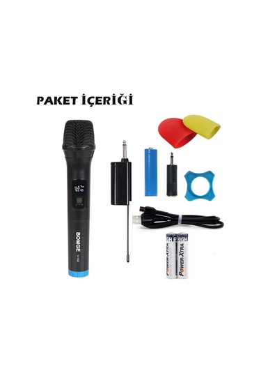 Techtic V-102 Vhf Kablosuz Mikrofon Profosyonel Cami Okul Otobüs