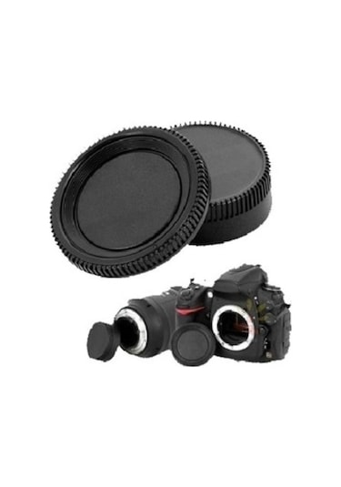 Nikon Dslr İçin Body ve Lens Arka Kapağı