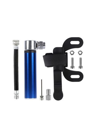 Sones Bisiklet Basketbol Futbol Mini Taşınabilir Yüksek Basınçlı Şişirme Mavi