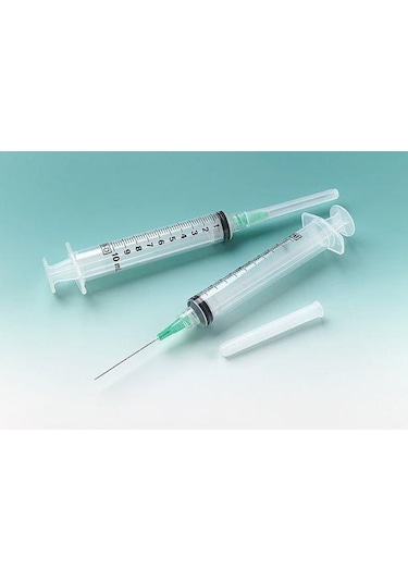 Genject 3 Parça 21G 0.80 x 38 MM Yeşil Uçlu Enjektör 100'lü 10 ML