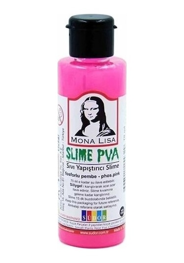 Südor Monalisa Sıvı Slime Fosforlu Pembe 70 ML
