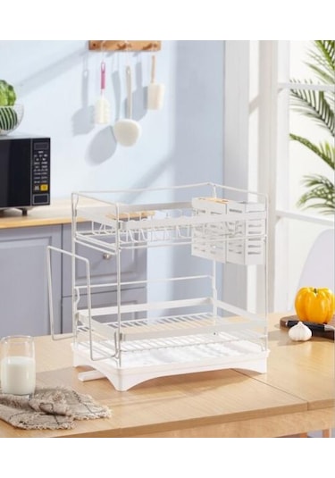 Paslanmaz Çelik Mutfak Raf Kurutma Yemekleri İçin Lavabo Rafları Yemekler İçin Mutfak Eşyaları İçin Drenaj Raf Lavabo Rafı İçin Depolama Rafı Duvara Monte Mutfak Rafları Siyah 19 x 7 CM