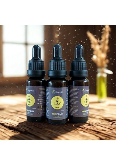 Zeytinyağında Çözdürülmüş Organik Damla Propolis 20 Ml