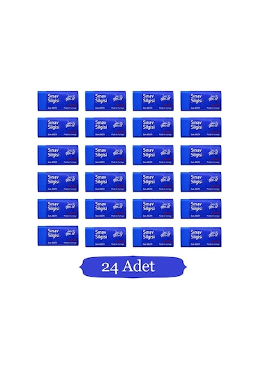 Gen-of Hb Köşeli Kurşun Kalem144 Lü+ Sınav Silgisi 24 Lü