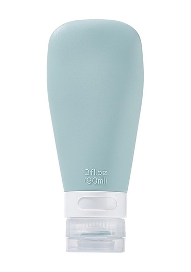 Folinda Seyahat İçin Silikon Dolum Flakonları - Şampuan/banyo Jeli/ürünler İçin Basma Tipi 60ml Mavi Set Diğer