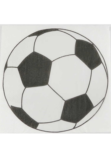 Futbol Topu Peçete 20 Li