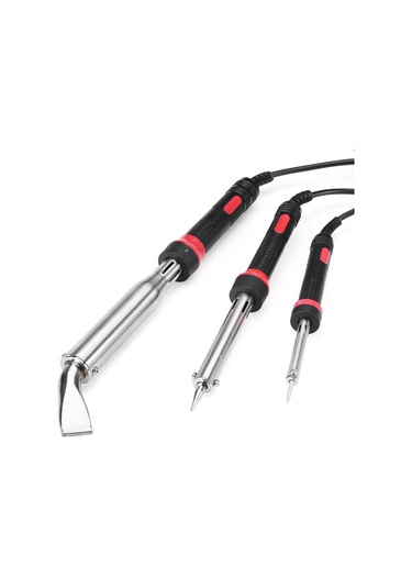 220v Elektrikli Havya Kaynak Alet Takımı Dıy Lehim Teli Cımbız Led Işık İle Set Uygun Sunta Takı 40w