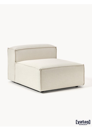 Most Mollis Orta Modül Berjer Silinebilir 01 Kırık Beyaz Keten Ku