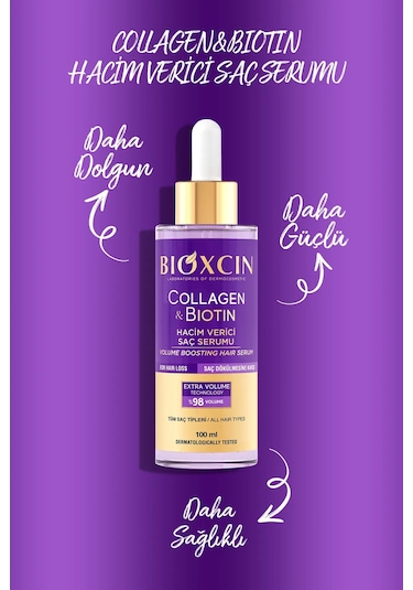 Bioxcin Saç Serum Collagen Biotin 100 Ml 2 Adet