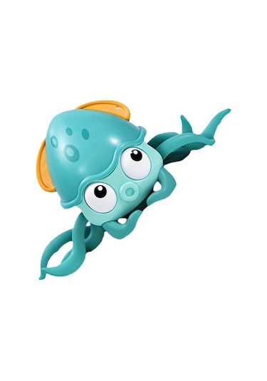 Sesli Işıklı Sensörlü Şarjlı Ahtapot Yürüme Arkadaşı Mavi Qc-2y Blue