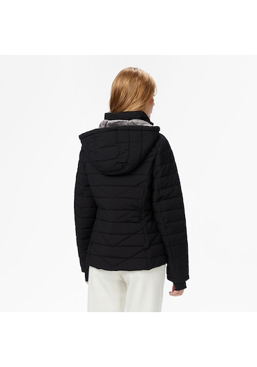 Nautica Kadın Siyah Regular Fit Mont Desenli 117003891 Siyah