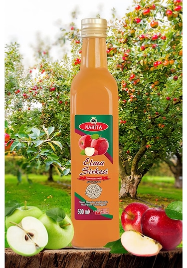 Nahita Elma Sirkesi % 100 Doğal Katkısız 500 ML