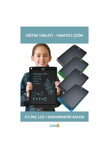 8.5 İnç Taşınabilir Lcd Çizim Eğitim Tableti 1 Adet
