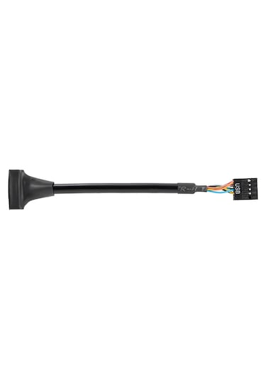 Teltree 19pin Usb 3.0 Erkekden 9pin Usb 2.0 Dişeye Donanım Bağlantı Kablosu - 14.5cm Uzunluk