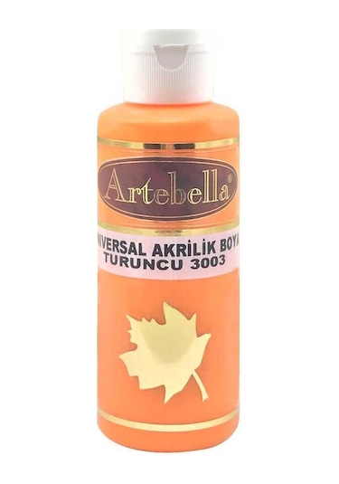 Turuncu Akrilik Boya Artebella Turuncu Akrilik Boya 3003 Turuncu