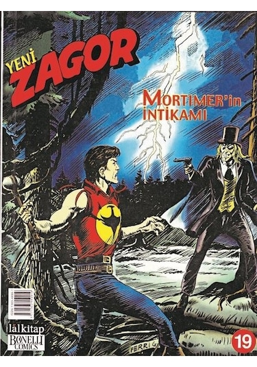Zagor Sayı 19-Mortimer'in İntikamı - Moreno Burattini - Lal