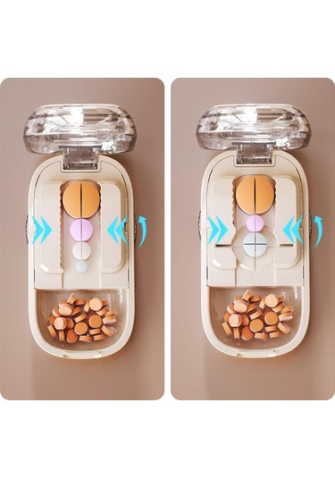 Suntek Hap Bölücü Taşınabilir Çok İşlevli Kullanışlı Beyaz Yarım Çeyrek Beyaz